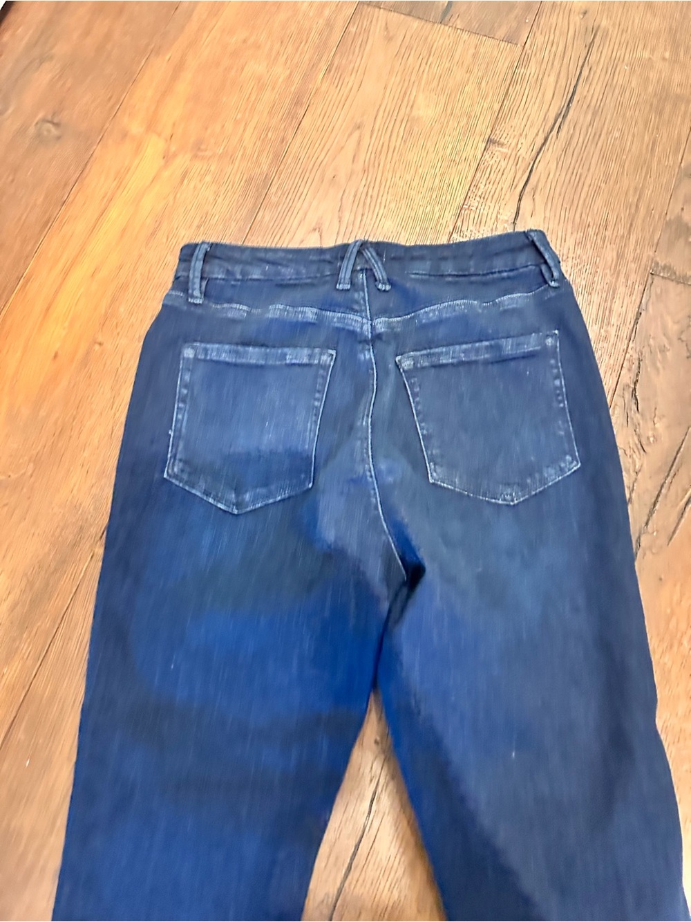 Always Fits Good Classic Straight Leg Jeans High-Rise Slim Straight Jeans 6 - Picture 10 of 12